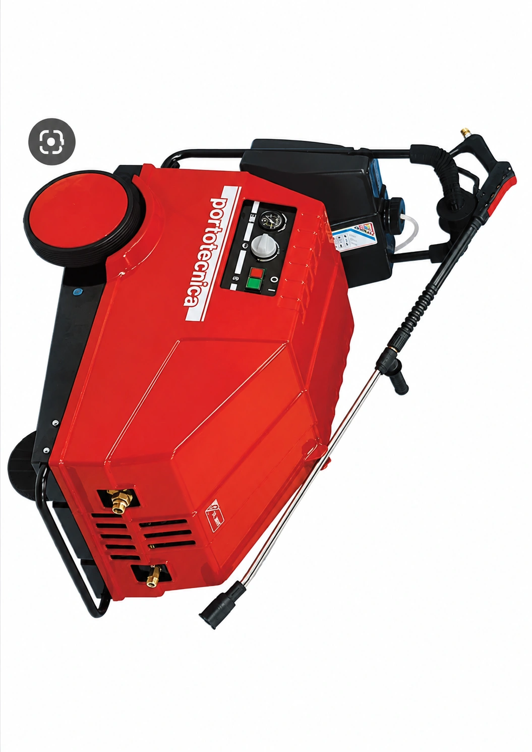 Portotecnica water-jet machine shown in the company profile