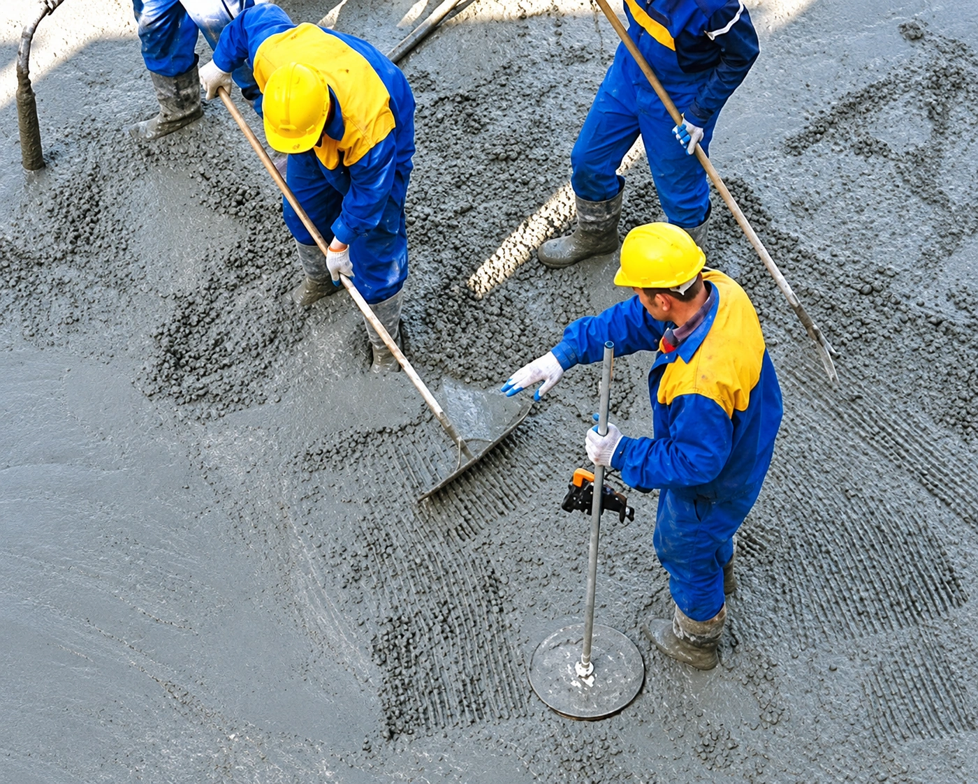 Commercial Building, Reem Island — Guniting works